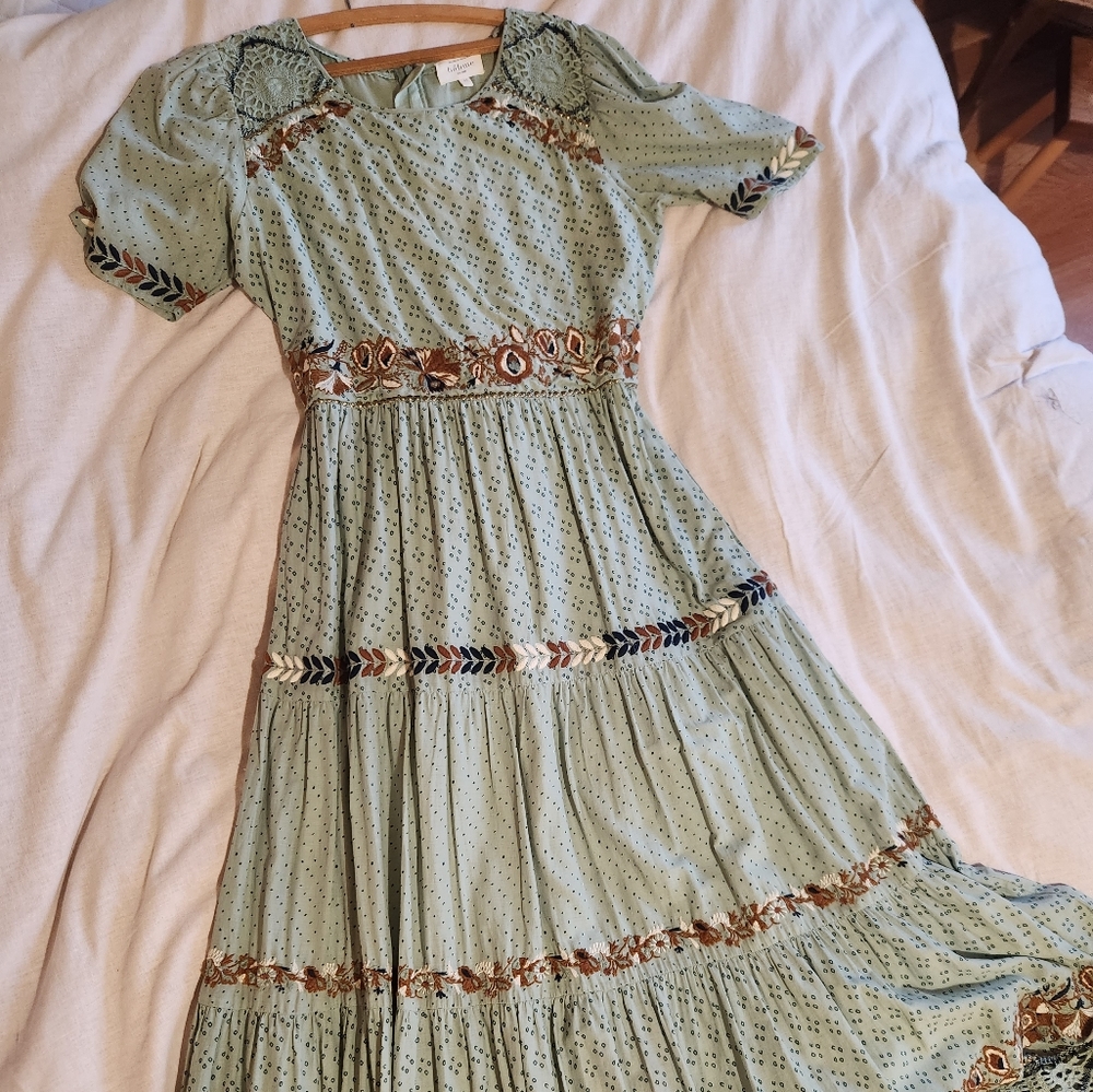 Bohme maxi prairie dress
